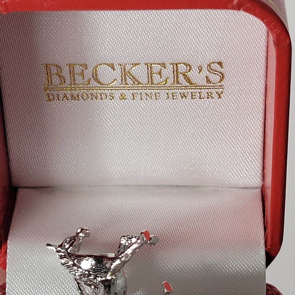 BECKER'S DIAMONDS & FINE JEWELRY Running Galloping Horse Stallion Pendant - Picture 2 of 8